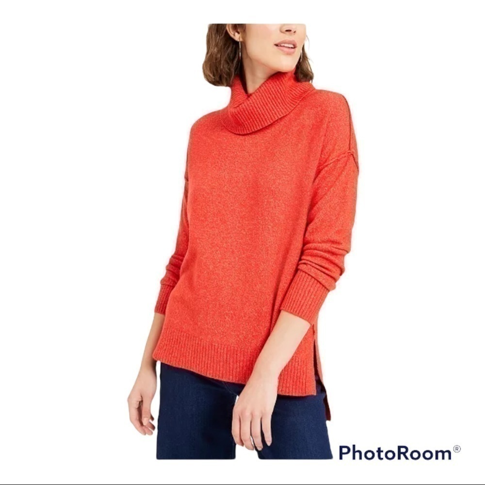 Bar III table sweater Scarlatta